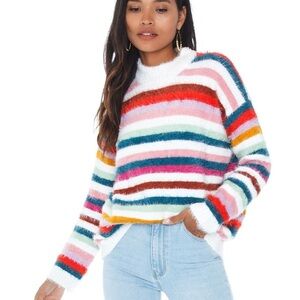 Minkpink Derby Stripe Sweater, Large